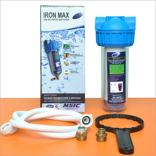 Manual Iron Max Single Water Softener