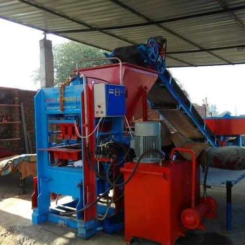 Semi Automatic Fly Ash Bricks Machine