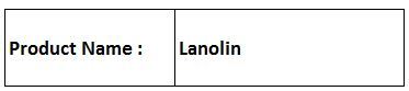 Lanolin - Off-White, Density 0.94 g/cm³, Melting Point 38-44°C | Moisturizing, Protective, Emollient, Hydrating Skincare