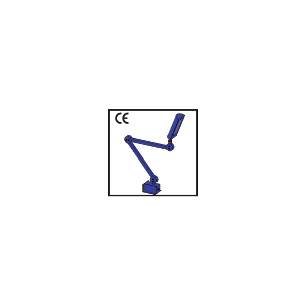 2 Arms-18W-230VAC in LED Energy Saving Machine Lamps