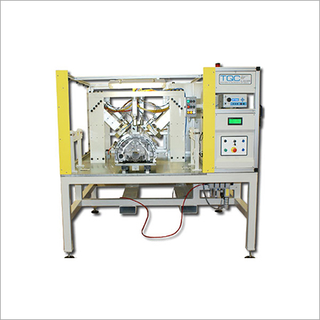 Silver Fluid Line Machine