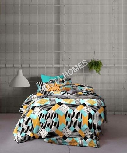 Abstract Design Cotton Bed Sheet