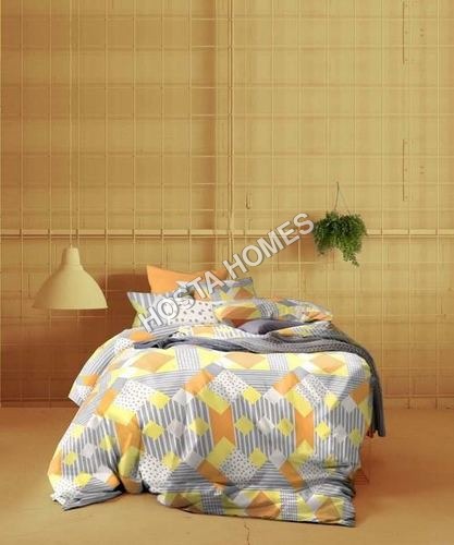 Multicolor Abstract Design Bed Sheet