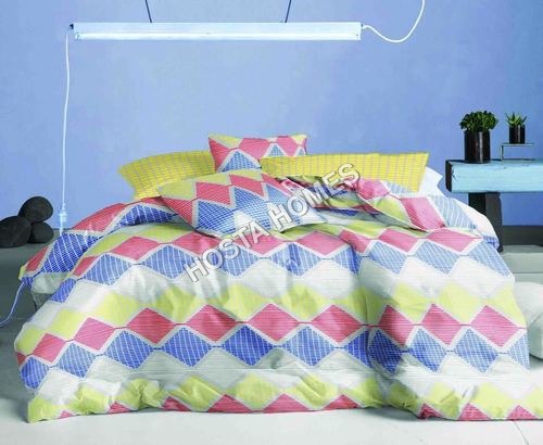 Multicolor Quilted Bed Sheet