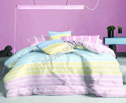 White Lining Cotton Bed Sheet