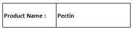 Pectin