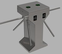 Essl Et1200 Tripod Turnstile - Color: Silver