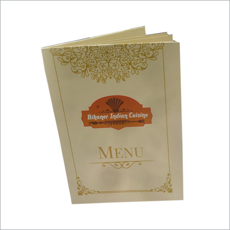 Menu Card Printing सेवाएं