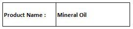 Mineral Oil