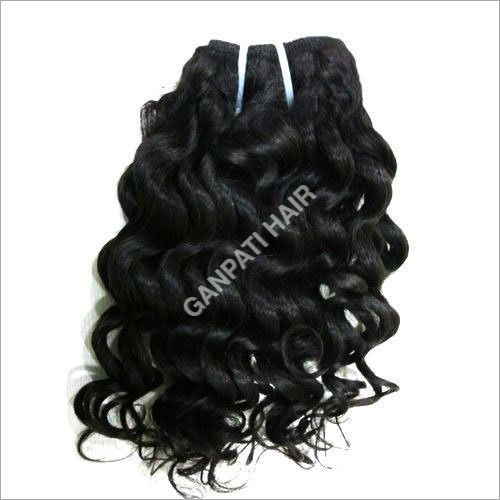 Black Curly Hair Weft