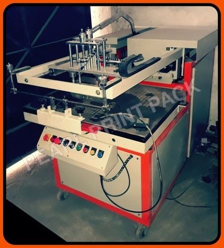 Pneumatic Flat Screen Printing Machine