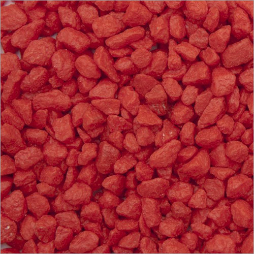 Red Colour Aquarium Gravel