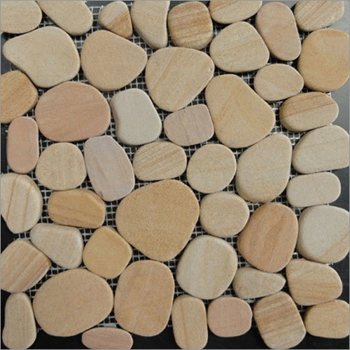 Laser Pebble Teak Sandstone