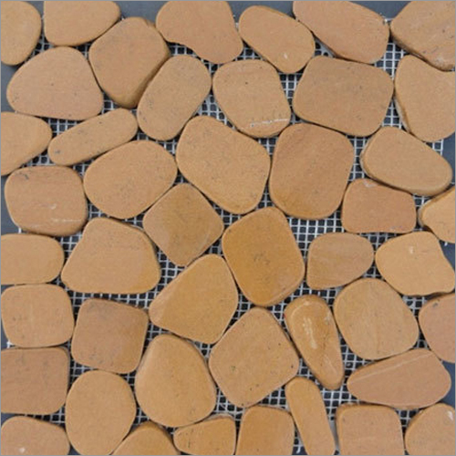 Laser Pebble Limestone Tan