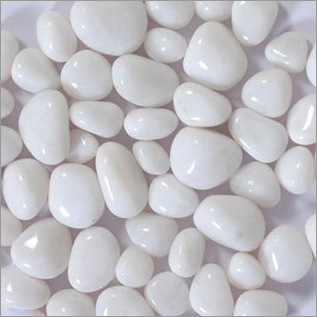 White Polished Pebble