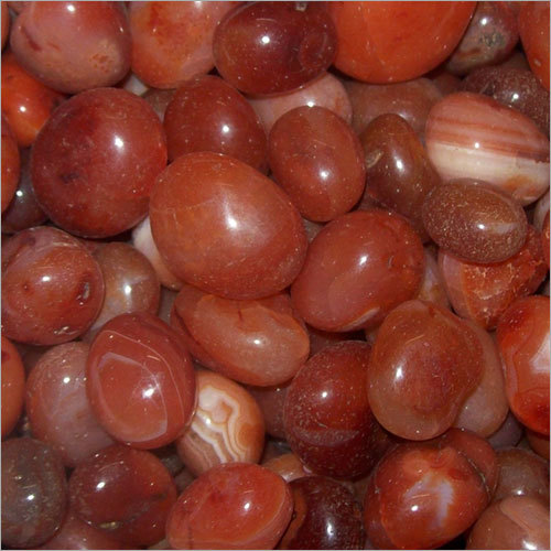 Red Polished Pebble
