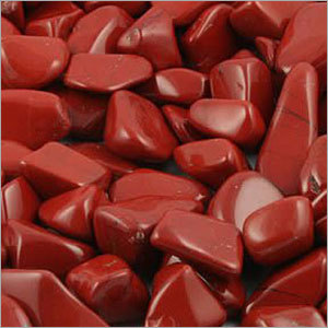 Jasper Red Polished Pebble