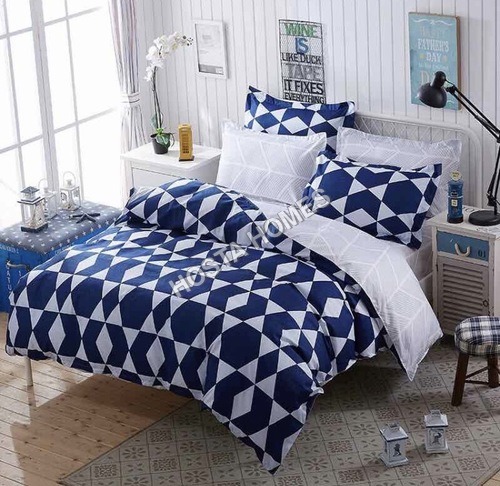 New Abstract Design Cotton Comforter Set 4 Piece