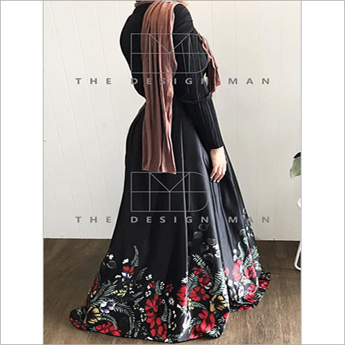 Digital Printed Gowns And Dresses