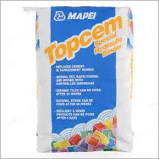 Topcem Adhesive Resin Application: Floor Tiles