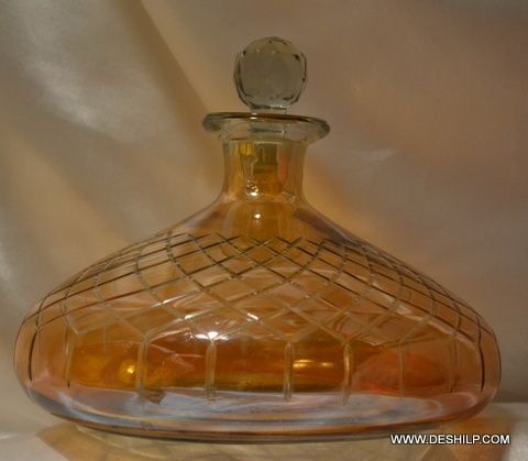 GLASS PERFUME BOTTLE AND DECANTER, REED DIFFUSER,DECORATIVE PERFUME