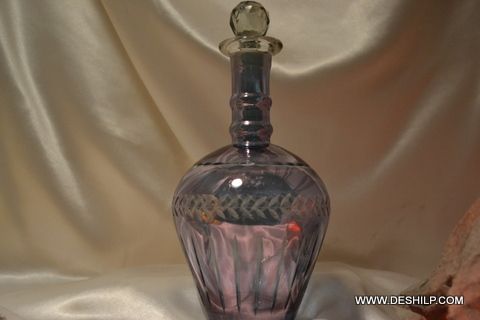 GLASS PERFUME BOTTLE AND DECANTER, REED DIFFUSER,DECORATIVE PERFUME BOTTL