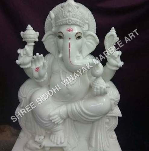 Marble Ganesh Sculpture