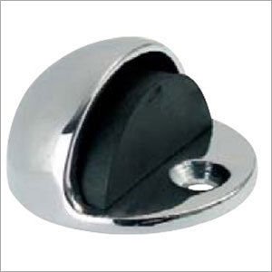 Silver Floor Door Stopper