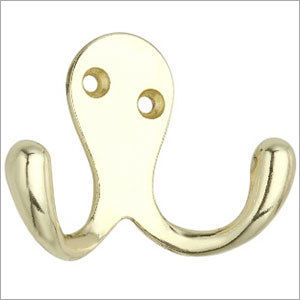 Brass Double Robe Hook