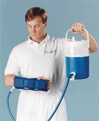Plastic Cryo Therapy Unit (Cooler And Tube Assembly With 5 Cryo Cuffs)