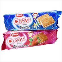 90 Gms Cream Strawberry And Vanilla Biscuit