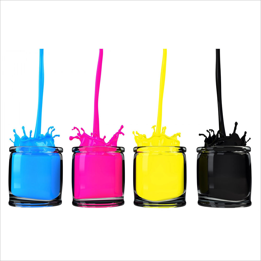 CMYK Bleach Printing ink
