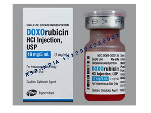 Doxorubicin Inj Packaging: Bottle Pack