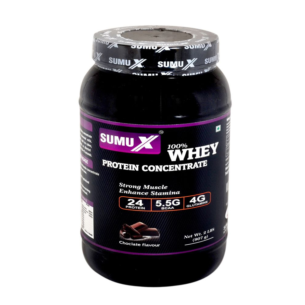 Whey Concentrate 2 lbs With Chocolate Flavour
