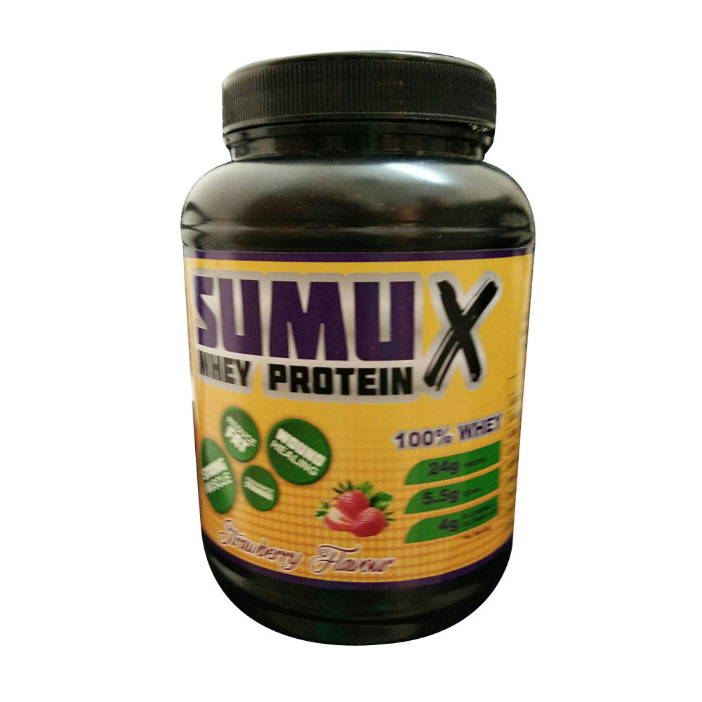 SUMU X Whey Protein Concentrate 1kg with Strawberry Falvour