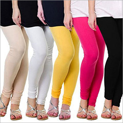Women'S Cotton Lycra Churidar Leggings