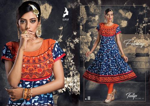 Anarkali Style Kurti