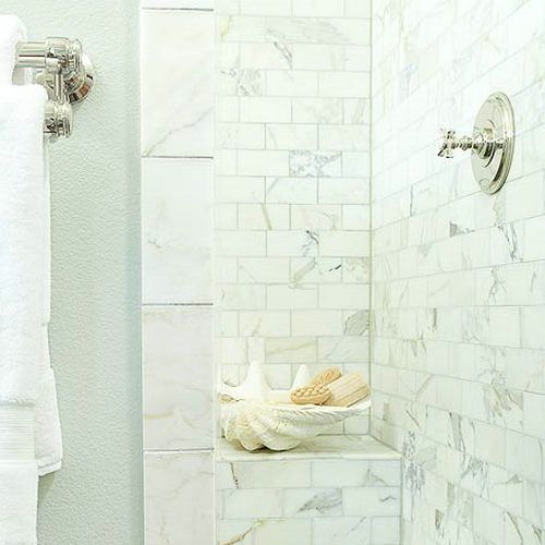 Industrial Italian Venatino White Marble