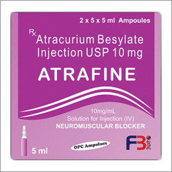 Atracurium Besylate injection USP (Atrafine Injection)