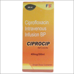 Ciprofloxacin intravenous infusion BP (Ciprocip)