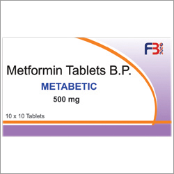 Metformin Tablets B.P. Metabetic 500 mg