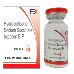 Hydrocortisone Sodium Succinate Injection B.P. 500 mg