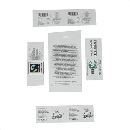 Wash Care Label