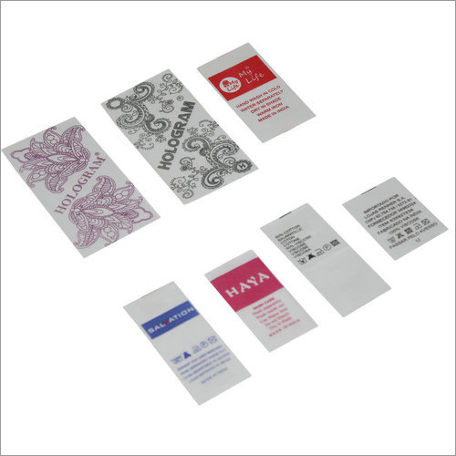 Industrial Wash Care Labels