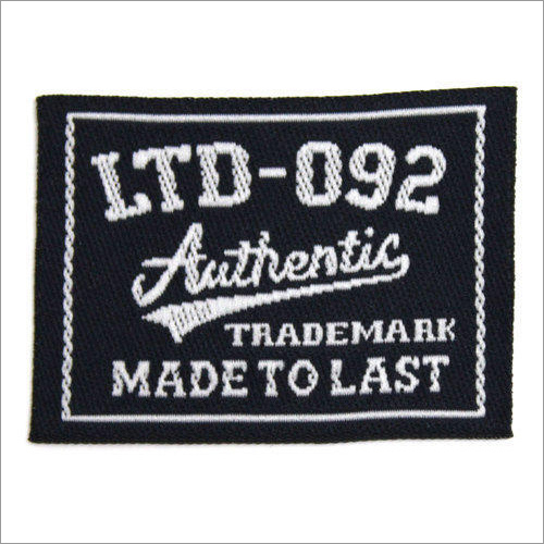 Cotton Woven Printed Label