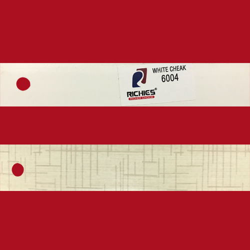 White Cheak Edge Band Tape