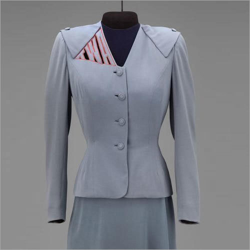 Airline Uniform Collar Type: V Neck