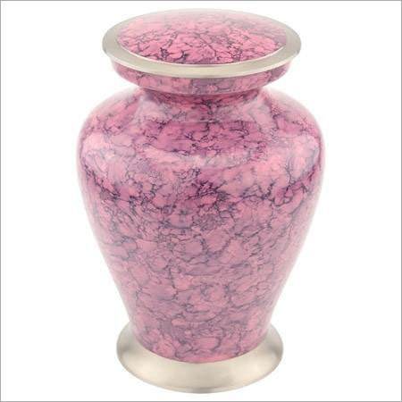 Pink Marble Urn