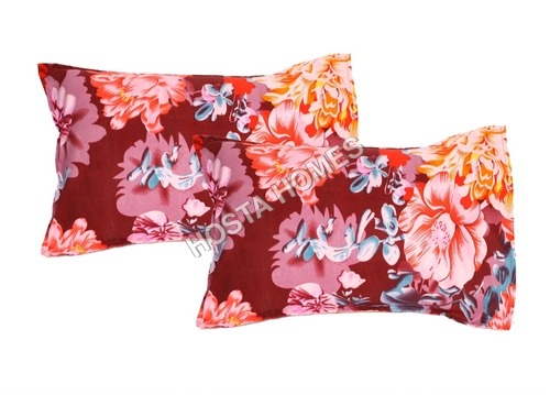 Multicolor Floral 2 Pieces Pillow Covers