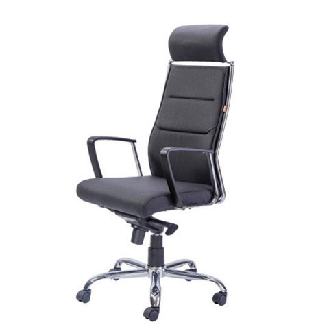 Executive Series - Leather, 60x60x120cm, Black | Ergonomic Support, Adjustable Height, Lumbar Support, Headrest, Durable Materials